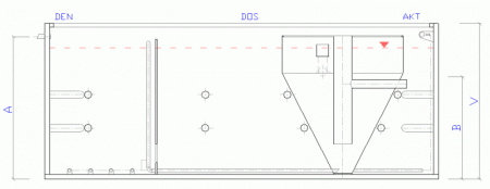 Cross-section WWTP