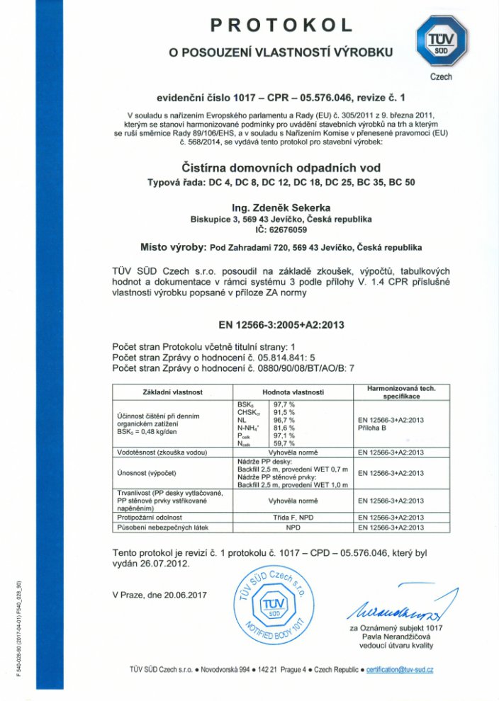 Certifikát